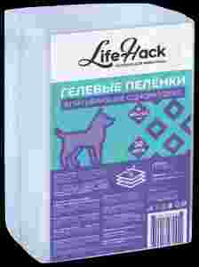 Гигиенические впитывающие гелевые пеленки для животных (60*40 см) 30шт LifeHack  ― ZooPride - интернет-магазин кормов для животных Гатчинского комбикормового завода